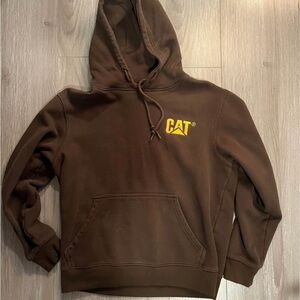 Caterpillar Brown Hoodie
